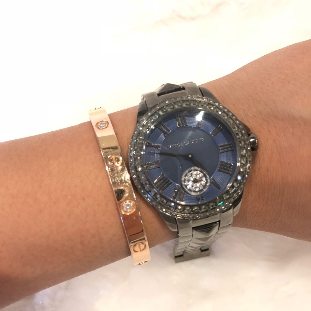 Vince Camuto Charcoal Watch